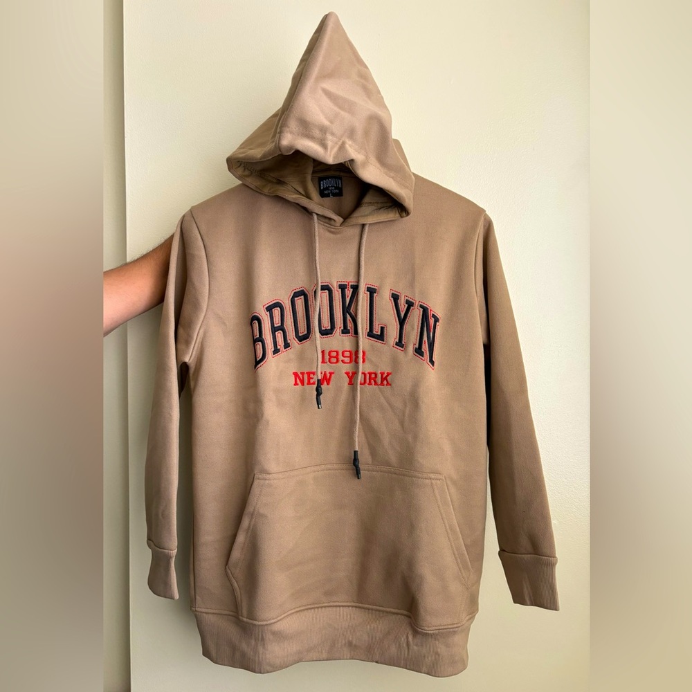 NEW with Tag Brown Nude Brooklyn New York Hoodie! Good offers are accepted